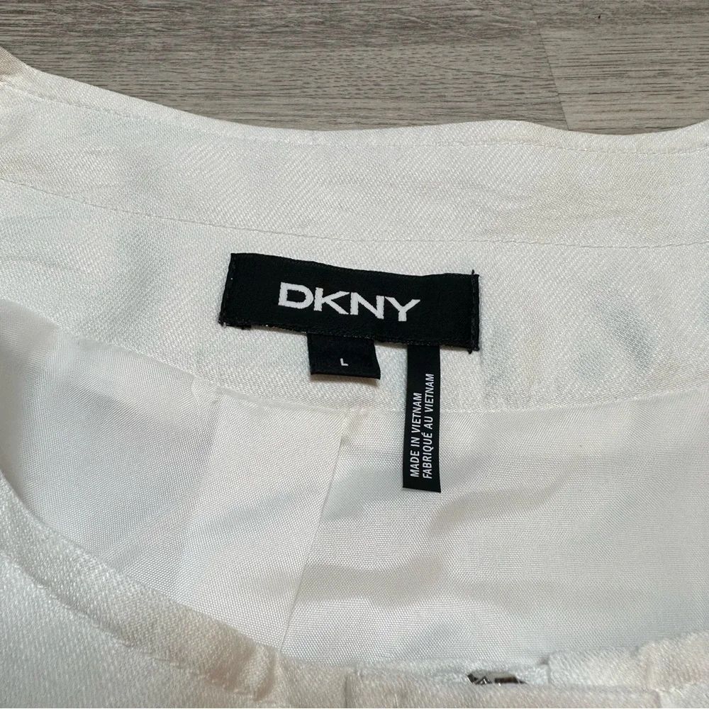 NWT DKNY Women's Drawstring Zip-up Lightweight Jacket Large